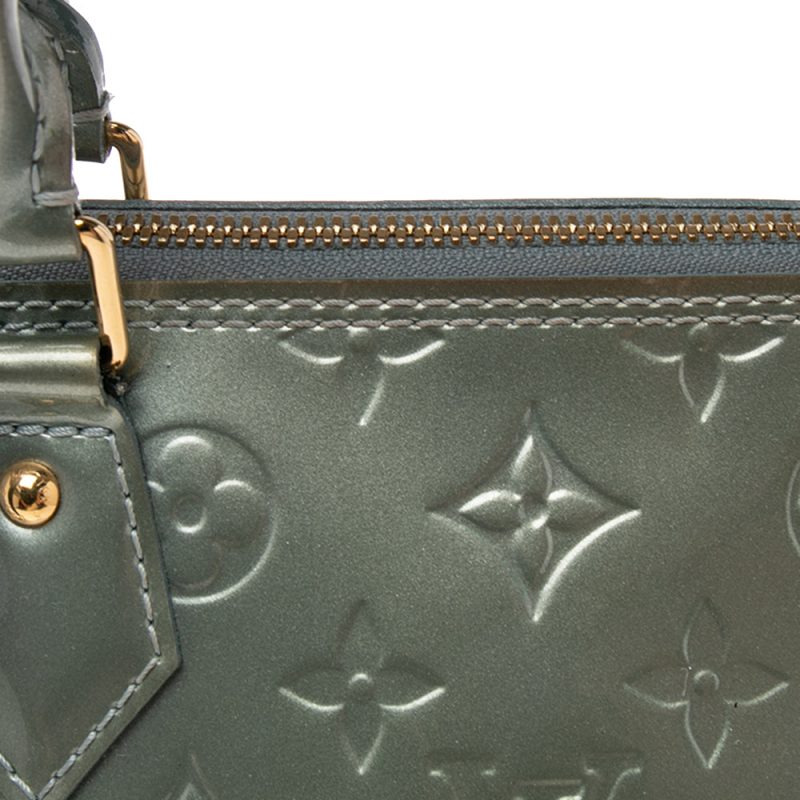 Louis Vuitton Givre Monogram Vernis Alma GM Bag - Logoexplore - Image 5