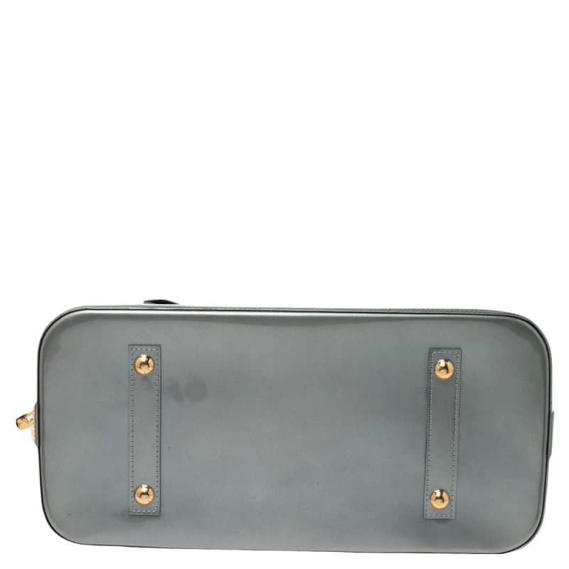 Louis Vuitton Givre Monogram Vernis Alma GM Bag - Logoexplore - Image 7