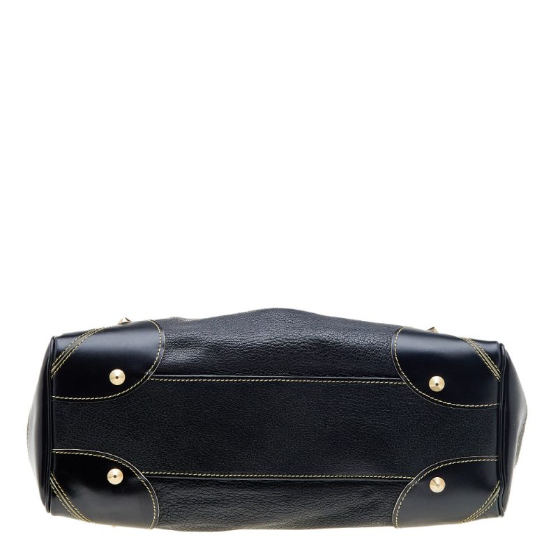 Louis Vuitton Black Suhali Leather L'Absolu De Voyage Bag - Logoexplore - Image 6