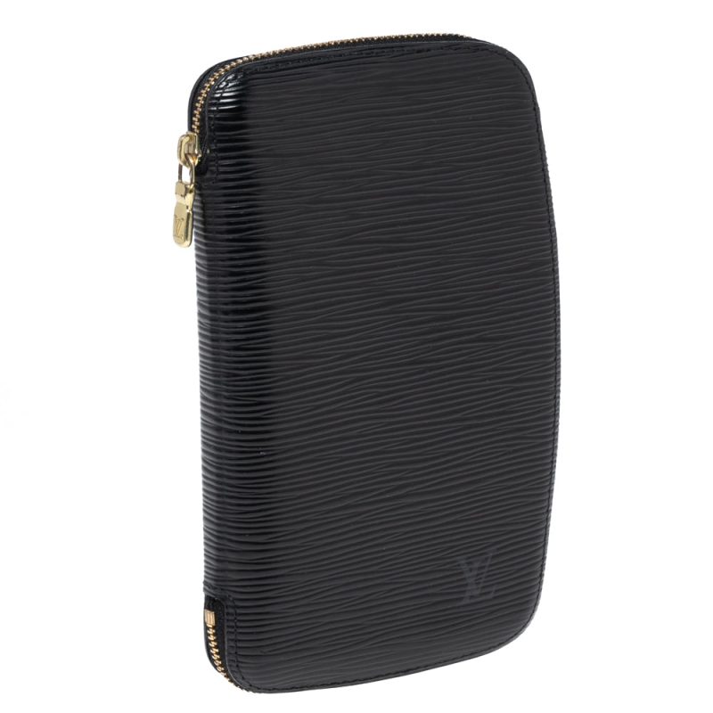 Louis Vuitton Black Epi Leather Geode Organizer Zippy Wallet - Logoexplore - Image 3