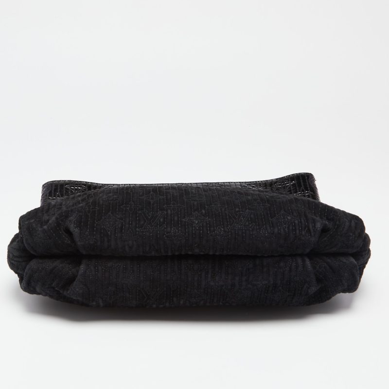 Louis Vuitton Black Monogram Limited Edition Motard Before Dark Clutch - Logoexplore - Image 6