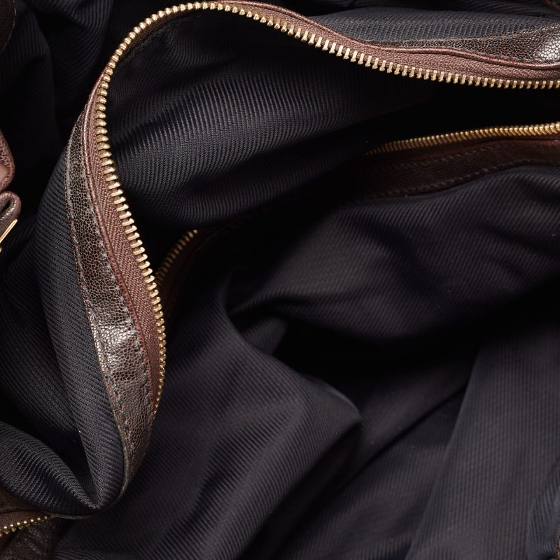 Louis Vuitton Espresso Monogram Suede Limited Edition Irene Bag - Logoexplore - Image 8