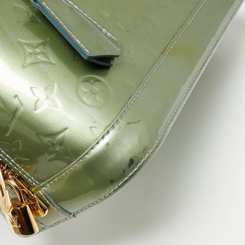 Louis Vuitton Givre Monogram Vernis Leather Alma PM Bag - Logoexplore - Image 6