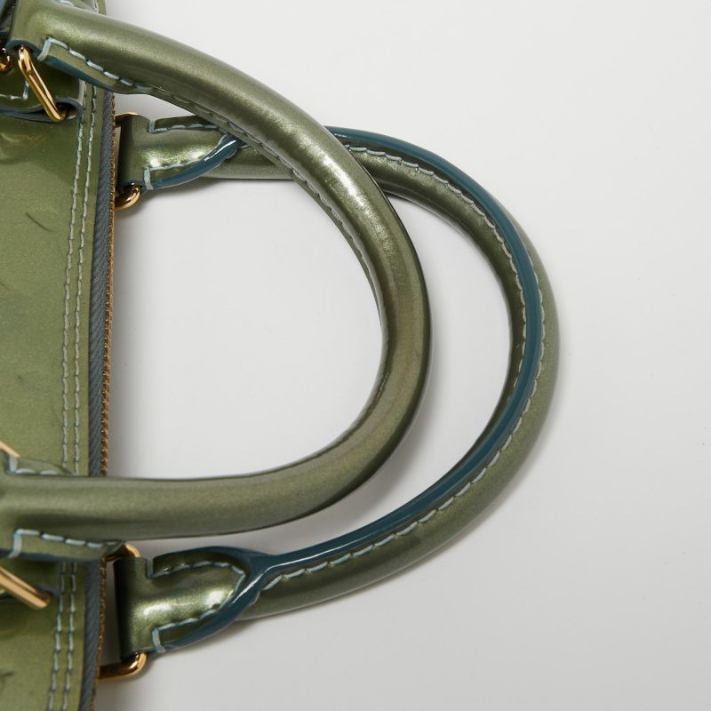 Louis Vuitton Givre Monogram Vernis Leather Alma PM Bag - Logoexplore - Image 7