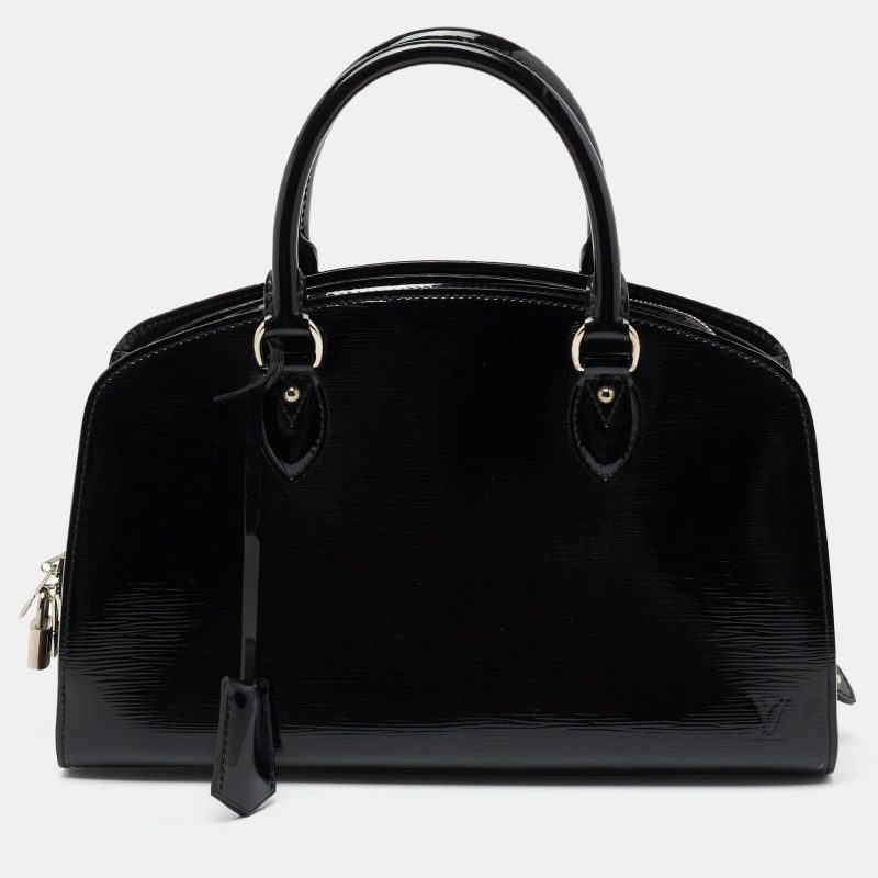 Louis Vuitton Black Electric Epi Leather Pont Neuf PM Bag - Logoexplore