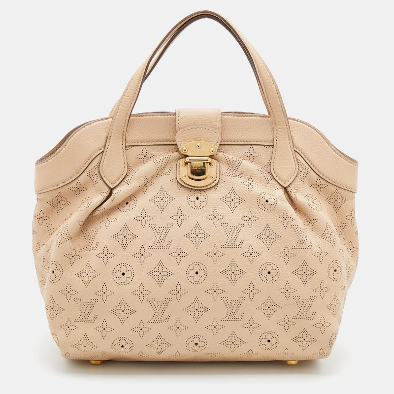 Louis Vuitton Coquill Monogram Mahina Leather Cirrus PM Bag - Logoexplore