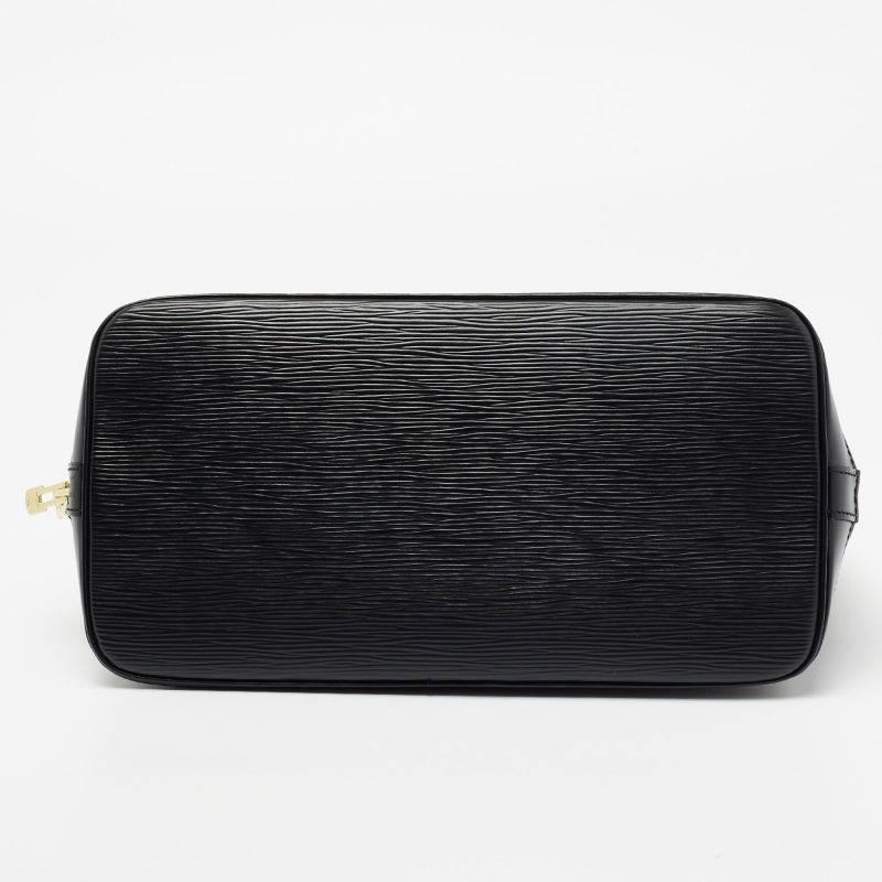 Louis Vuitton Black Epi Leather Alma PM Bag - Logoexplore - Image 6