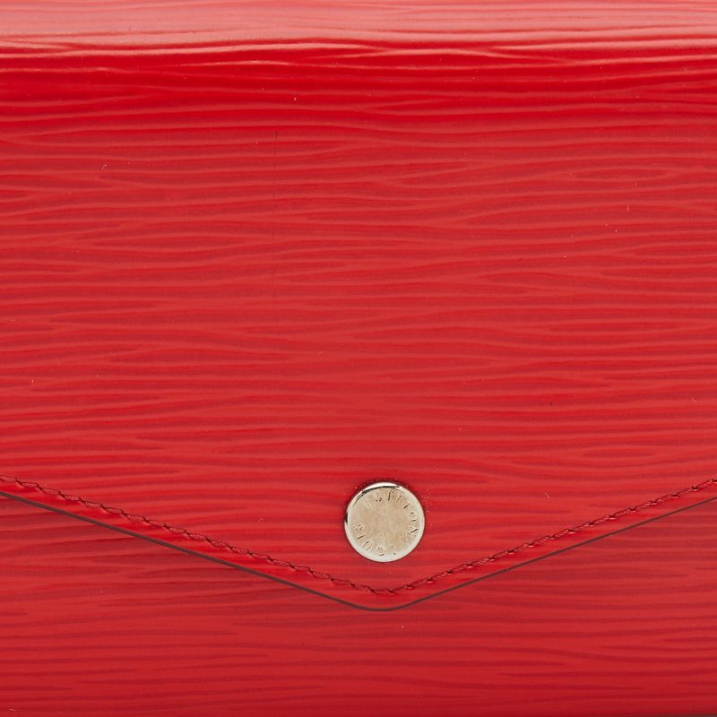 Louis Vuitton Coquelicot Epi Leather Sarah Wallet - Logoexplore - Image 5