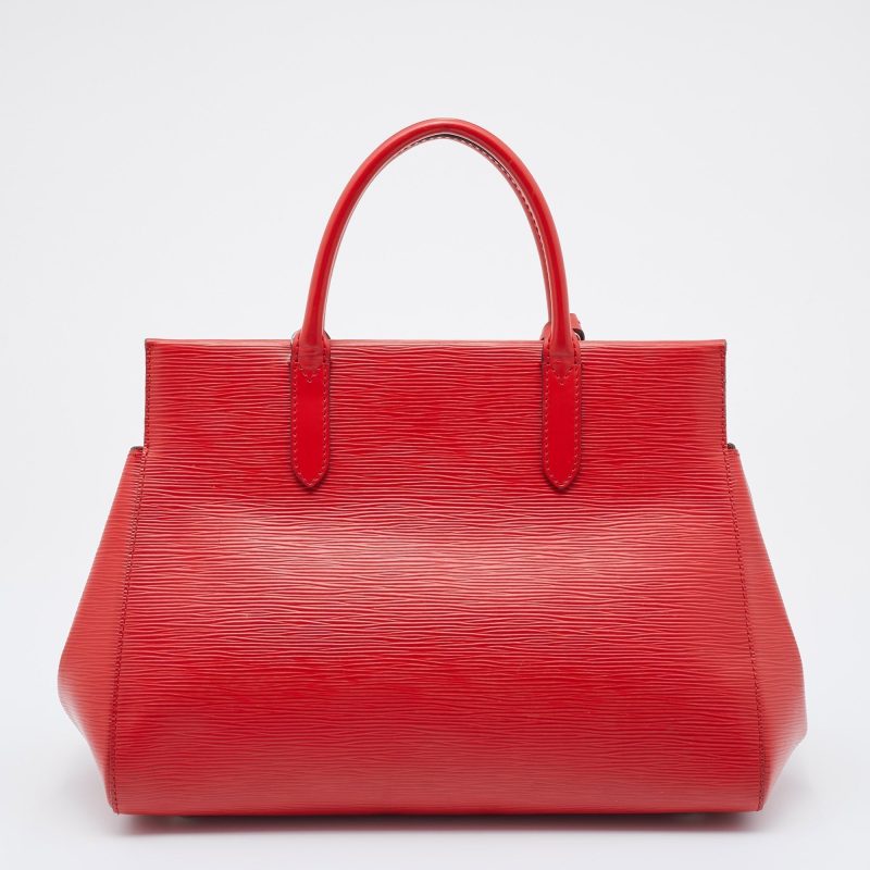 Louis Vuitton Coquelicot Epi Leather Marly MM Bag - Logoexplore - Image 4