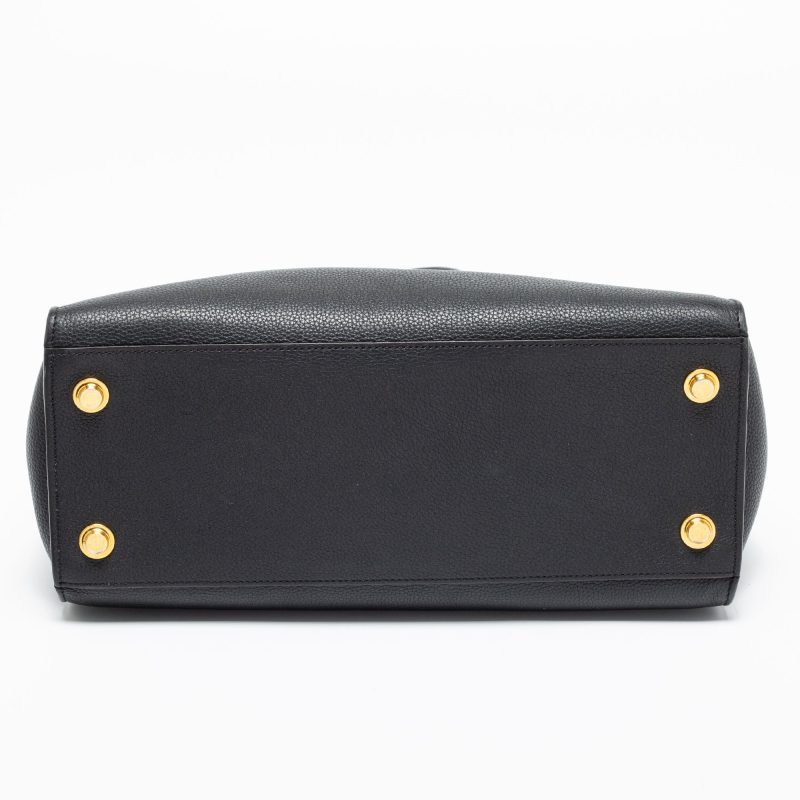 Louis Vuitton Black Leather City Steamer MM Bag - Logoexplore - Image 7