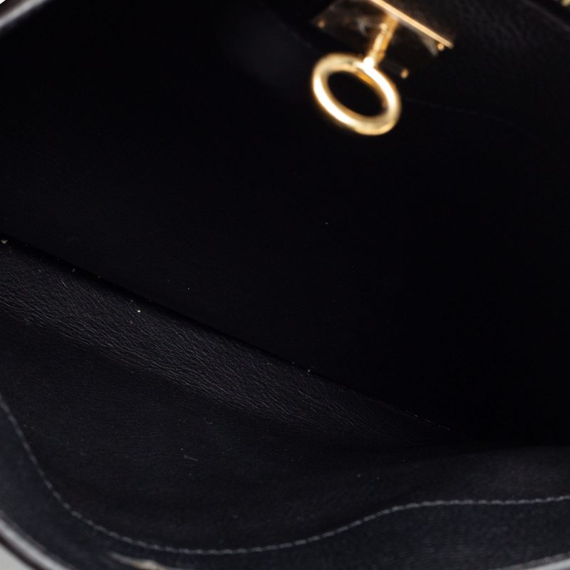 Louis Vuitton Black Leather City Steamer MM Bag - Logoexplore - Image 8