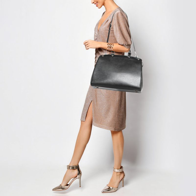 Louis Vuitton Black Epi Leather Brea GM Bag - Logoexplore - Image 2