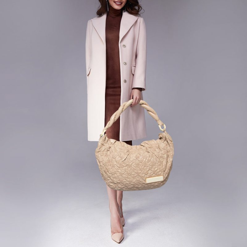 Louis Vuitton Ecru Monogram Leather Limited Edition Olympe Nimbus GM Bag - Logoexplore - Image 2
