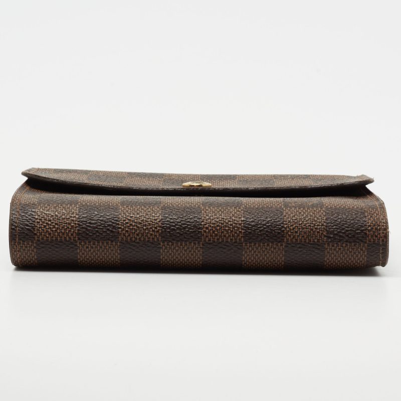 Louis Vuitton Damier Ebene Canvas Alexandra Wallet - Logoexplore - Image 8