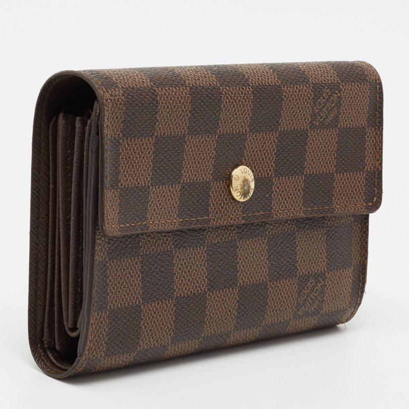 Louis Vuitton Damier Ebene Canvas Alexandra Wallet - Logoexplore - Image 4