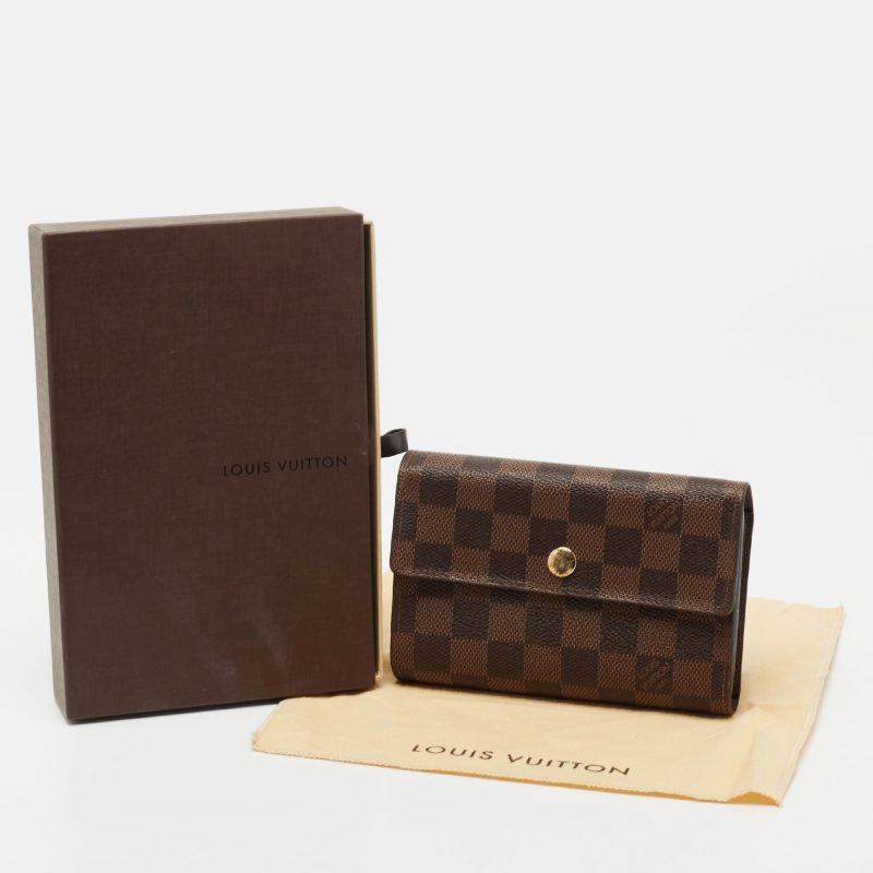 Louis Vuitton Damier Ebene Canvas Alexandra Wallet - Logoexplore - Image 7