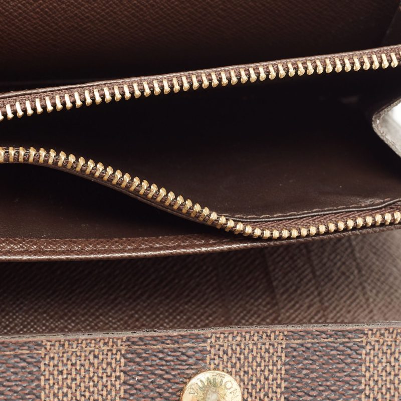 Louis Vuitton Damier Ebene Canvas Alexandra Wallet - Logoexplore - Image 3