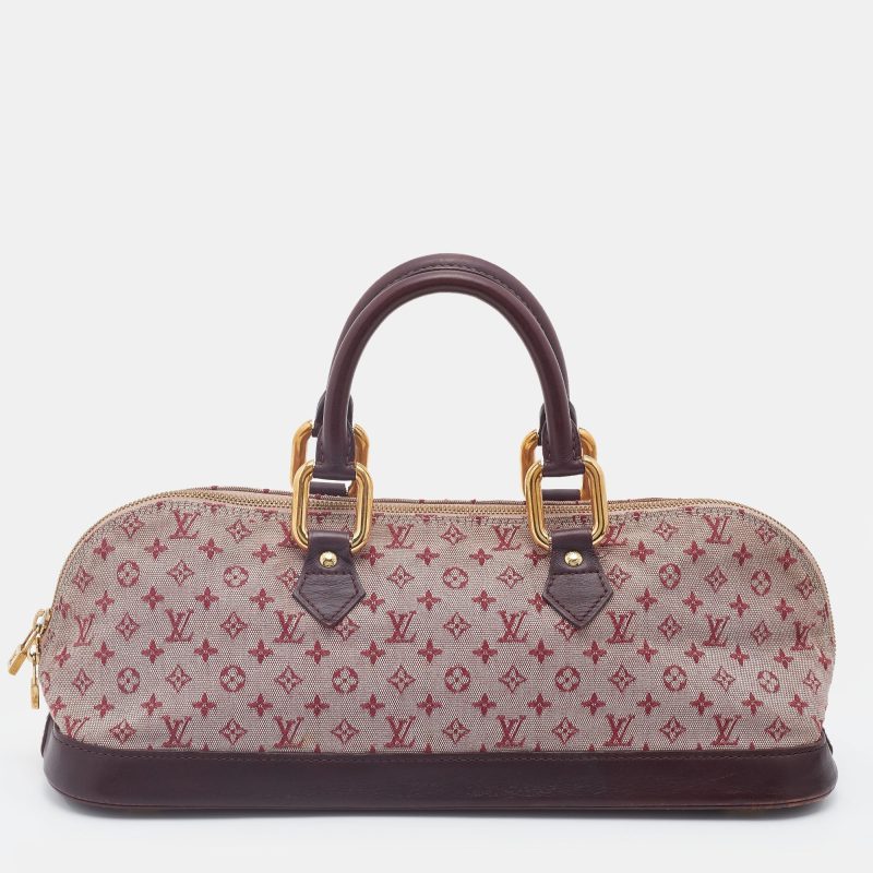 Louis Vuitton Cherry Monogram Mini Lin Horizontal Alma Bag - Logoexplore