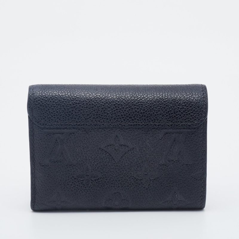 Louis Vuitton Black Monogram Empreinte Pont Neuf Compact Wallet - Logoexplore - Image 5