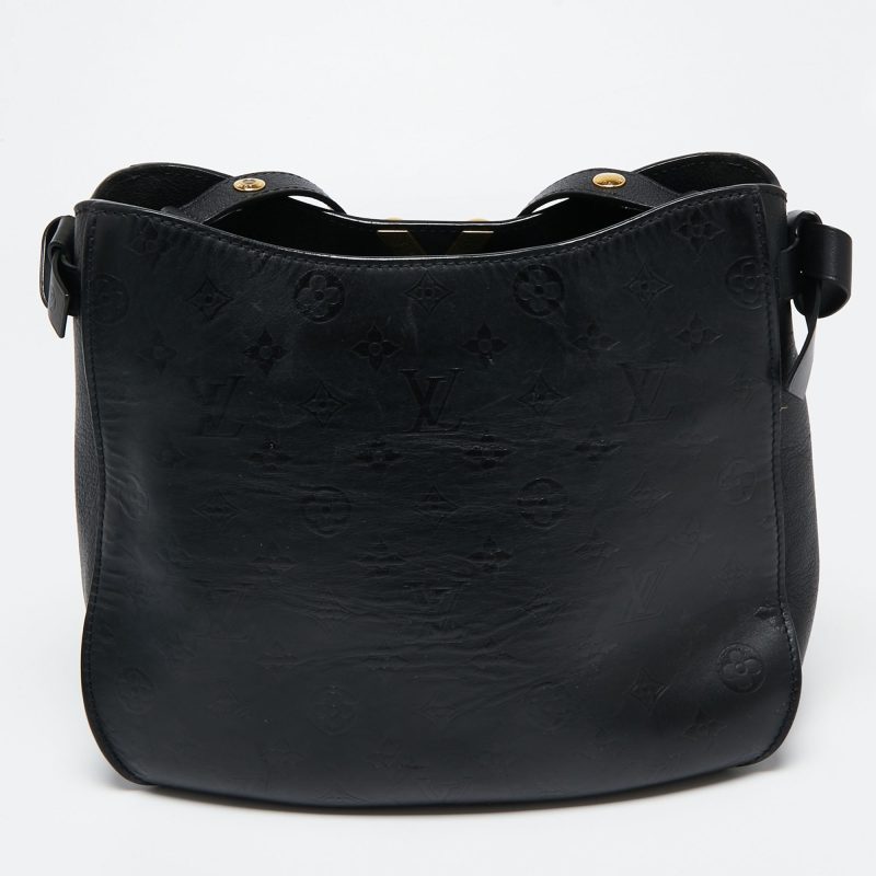 Louis Vuitton Black Monogram Leather Very  Hobo Bag - Logoexplore - Image 4