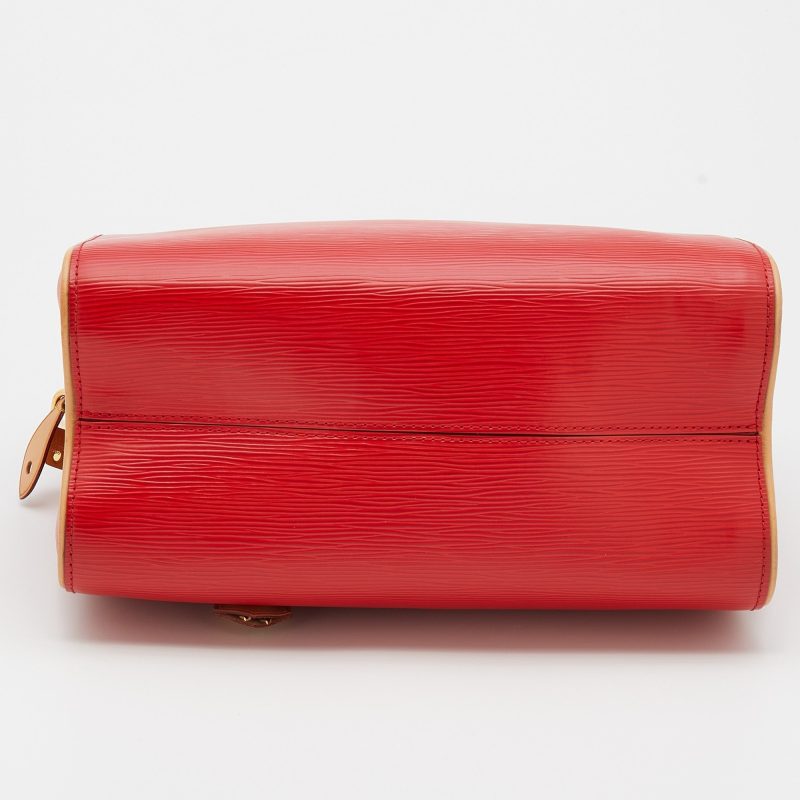 Louis Vuitton Coquelicot Epi Leather Doc PM Bag - Logoexplore - Image 6
