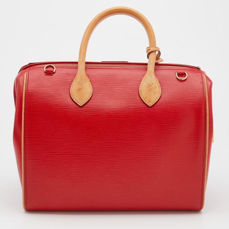 Louis Vuitton Coquelicot Epi Leather Doc PM Bag - Logoexplore - Image 4