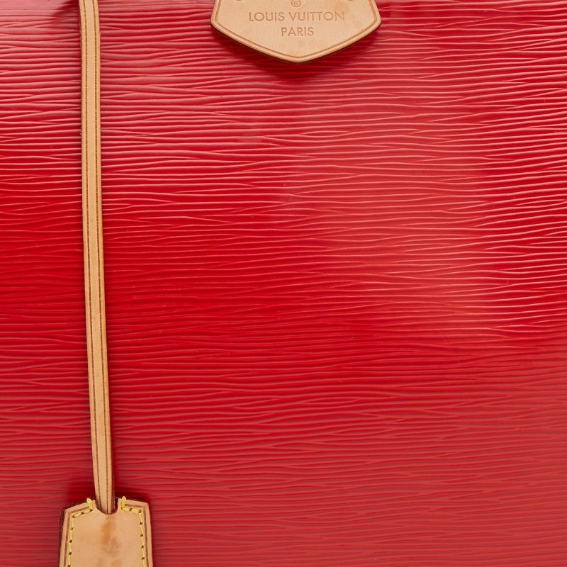 Louis Vuitton Coquelicot Epi Leather Doc PM Bag - Logoexplore - Image 5