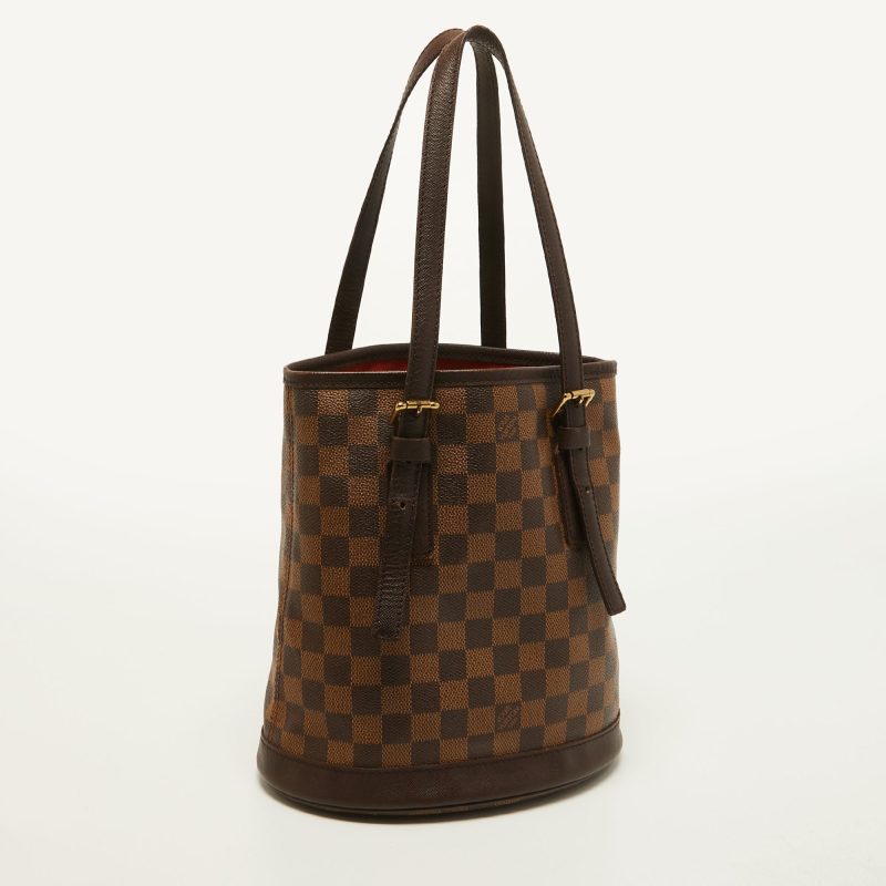 Louis Vuitton Damier Ebene Canvas Marais Bucket Bag - Logoexplore - Image 3