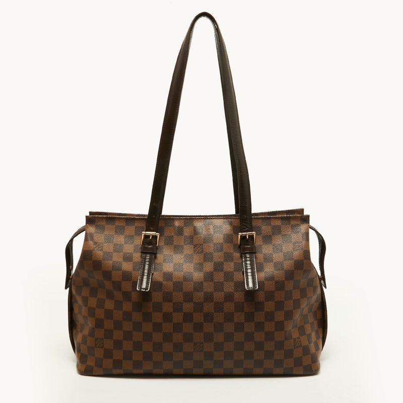 Louis Vuitton Damier Ebene Canvas Chelsea Bag - Logoexplore - Image 4
