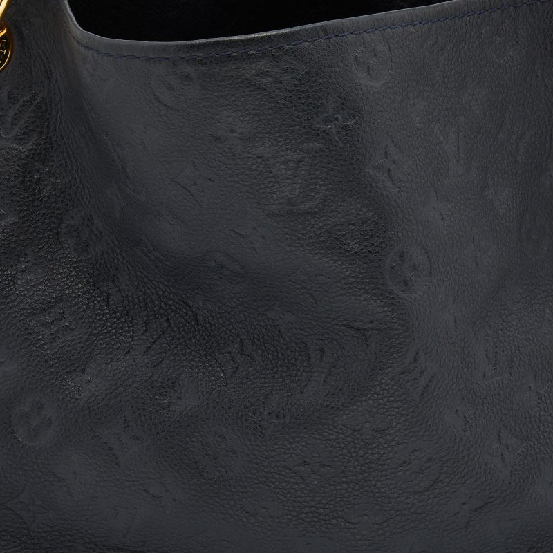 Louis Vuitton Bleu Infini Monogram Empreinte Leather Artsy MM Bag - Logoexplore - Image 5