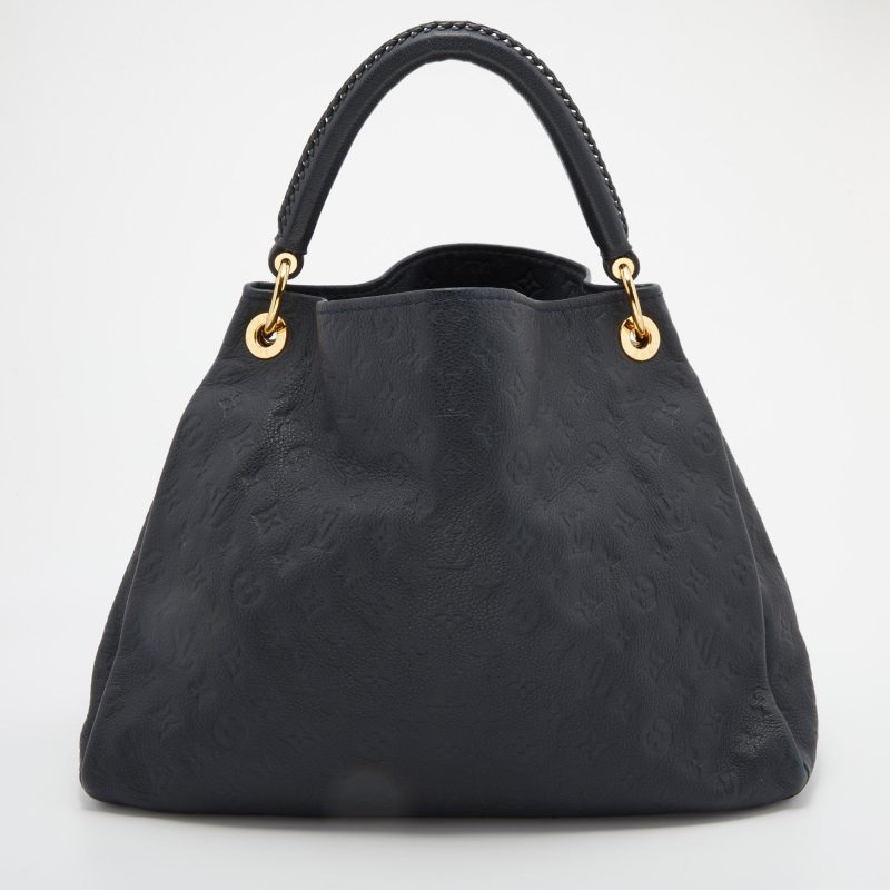 Louis Vuitton Bleu Infini Monogram Empreinte Leather Artsy MM Bag - Logoexplore - Image 4