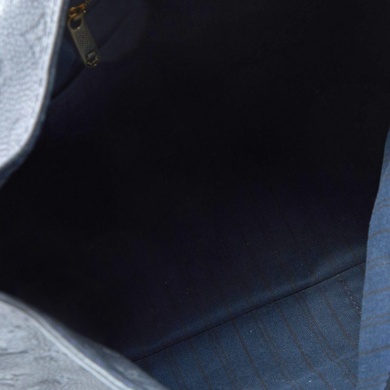 Louis Vuitton Bleu Infini Monogram Empreinte Leather Artsy MM Bag - Logoexplore - Image 7