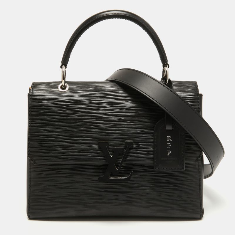 Louis Vuitton Black Epi Leather Grenelle PM Bag - Logoexplore