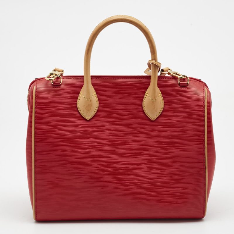 Louis Vuitton Coquelicot Epi Leather Doc PM Bag - Logoexplore - Image 4