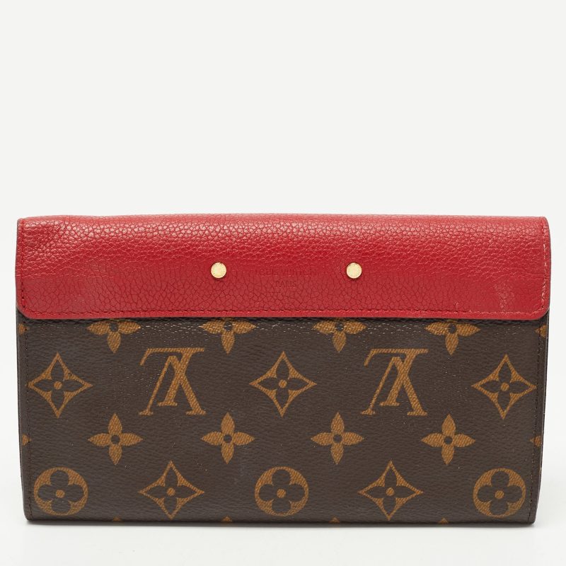 LOUIS VUITTON Cherry Monogram Canvas and Leather Pallas Wallet - Logoexplore - Image 6
