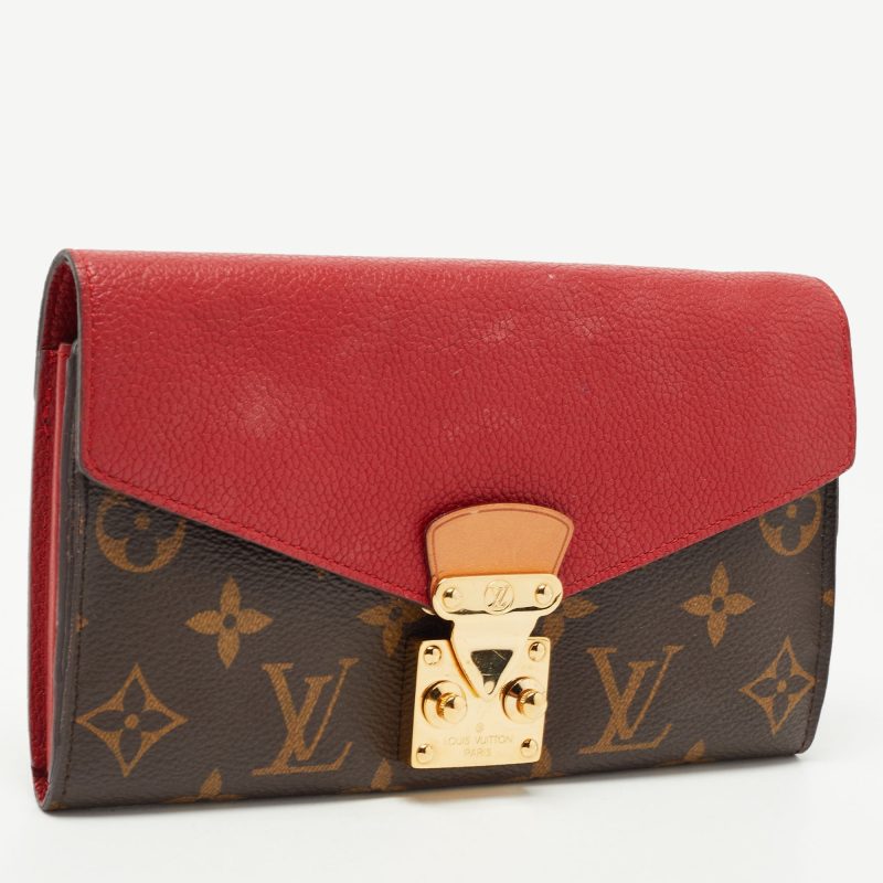 LOUIS VUITTON Cherry Monogram Canvas and Leather Pallas Wallet - Logoexplore - Image 5