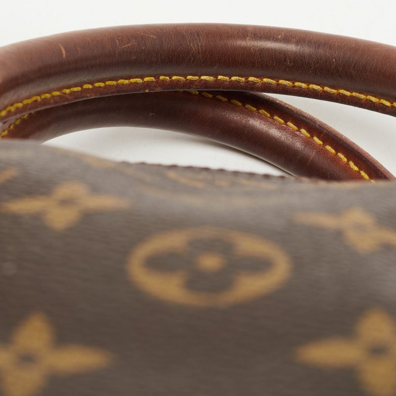 LOUIS VUITTON Brown Monogram Canvas Speedy 30 Top Handle Bag - Logoexplore - Image 8