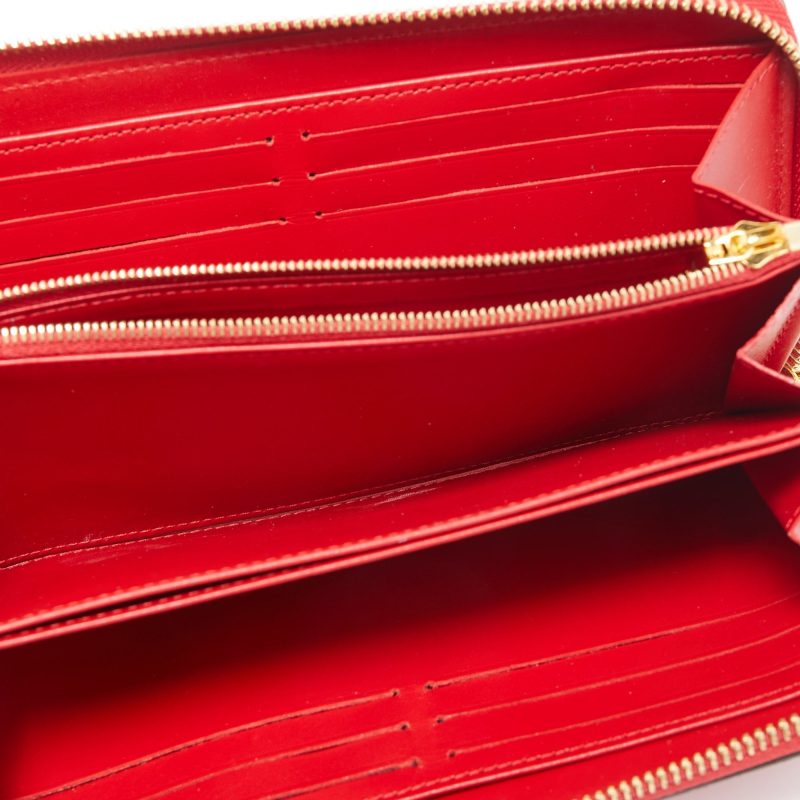 LOUIS VUITTON Cerise Monogram Vernis Zippy Wallet - Logoexplore - Image 2
