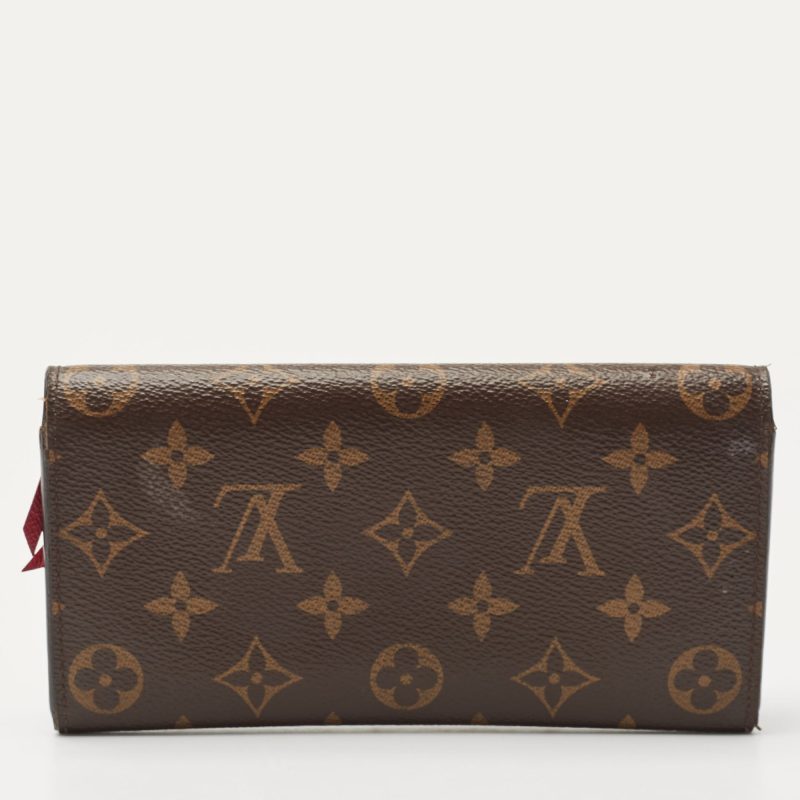 LOUIS VUITTON Fuchsia Monogram Canvas Emilie Wallet - Logoexplore - Image 6