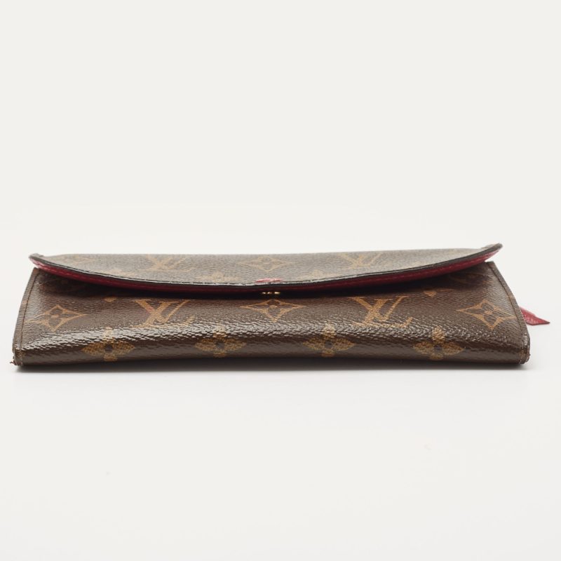 LOUIS VUITTON Fuchsia Monogram Canvas Emilie Wallet - Logoexplore - Image 8