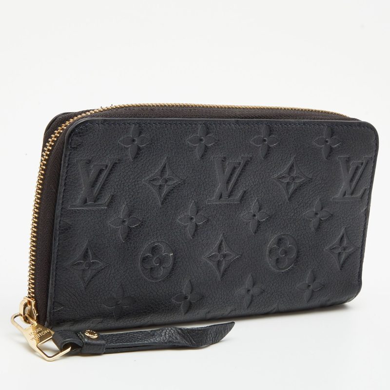 LOUIS VUITTON Bleu Infini Monogram Leather Zippy Wallet - Logoexplore - Image 4