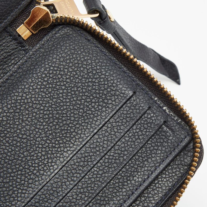 LOUIS VUITTON Bleu Infini Monogram Leather Zippy Wallet - Logoexplore - Image 3