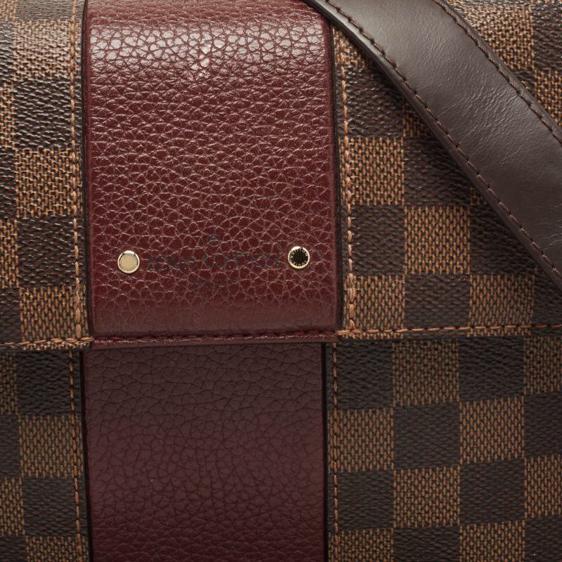 LOUIS VUITTON Bordeaux Damier Ebene Bond Street Bag - Logoexplore - Image 5