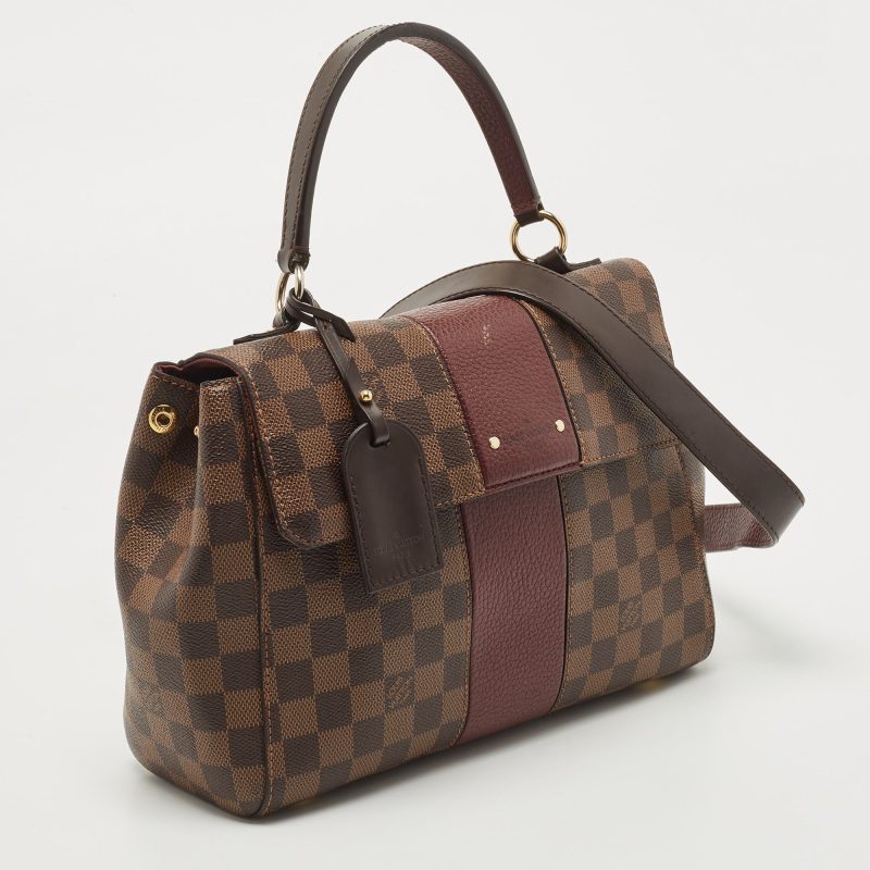 LOUIS VUITTON Bordeaux Damier Ebene Bond Street Bag - Logoexplore - Image 3
