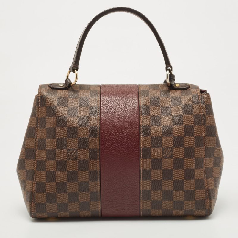 LOUIS VUITTON Bordeaux Damier Ebene Bond Street Bag - Logoexplore - Image 4