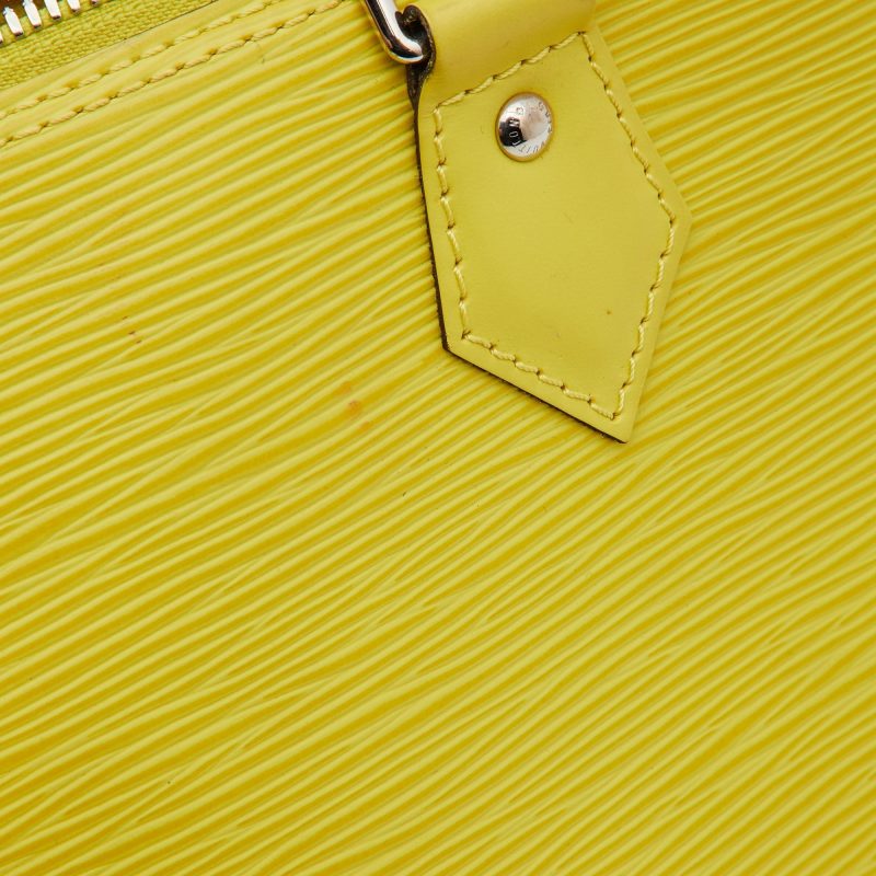 LOUIS VUITTON Citron Epi Leather Alma PM Bag - Logoexplore - Image 7