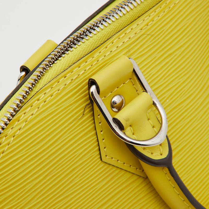 LOUIS VUITTON Citron Epi Leather Alma PM Bag - Logoexplore - Image 6