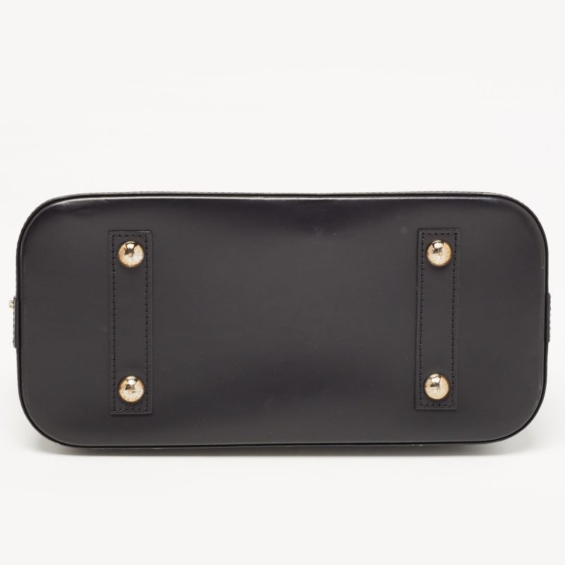 LOUIS VUITTON Black Epi Leather Alma PM Bag - Logoexplore - Image 7