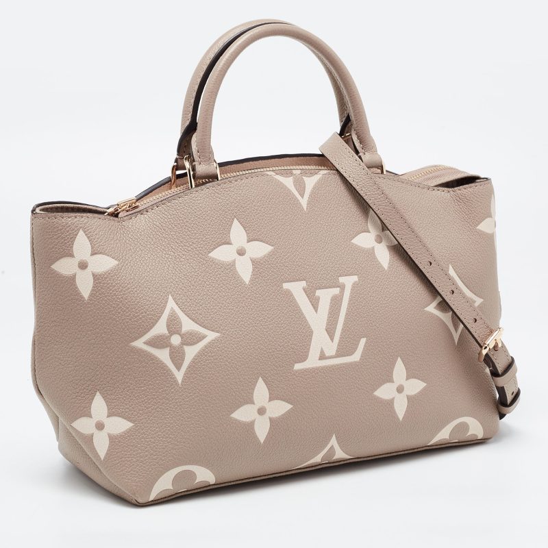 LOUIS VUITTON Bicolor Monogram Empriente Leather Patit Palais Bag - Logoexplore - Image 3