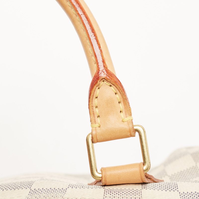 LOUIS VUITTON Damier Azur Canvas Speedy 25 Bag - Logoexplore - Image 8